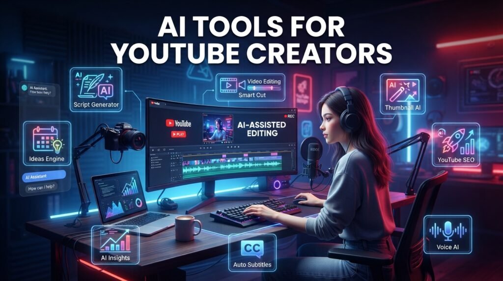 AI Tools for YouTube Creators: The Best Tools to Grow Your Channel Faster (2026)