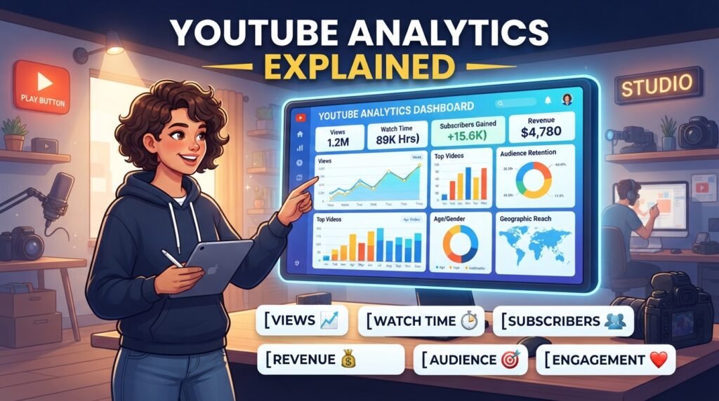 YouTube Analytics Explained: A Beginner’s Guide to Understanding Your Channel Performance